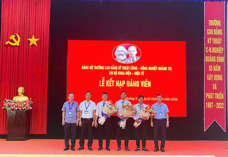 Lễ Kết nạp Đảng viên năm 2026