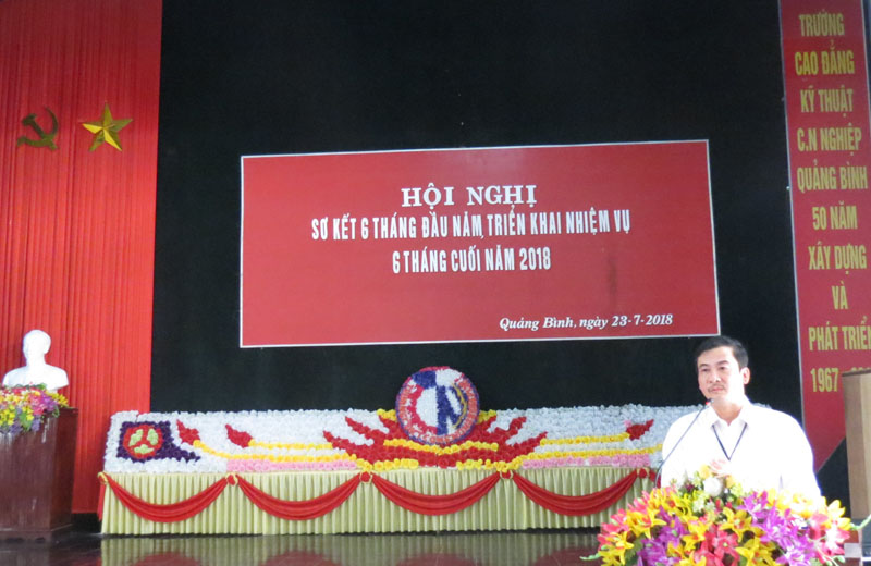 Hội nghị sơ kết 6 tháng đầu năm và triển khai nhiệm vụ 6 tháng cuối năm 2018