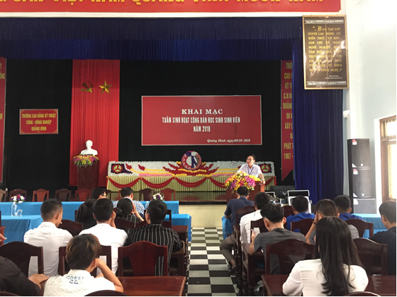 Tuần sinh hoạt công dân HSSV năm 2018