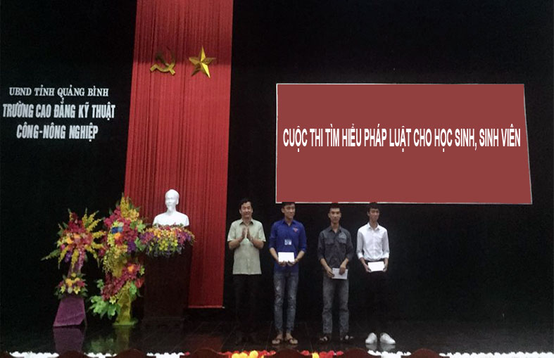 Cuộc thi tìm hiểu pháp luật cho học sinh, sinh viên