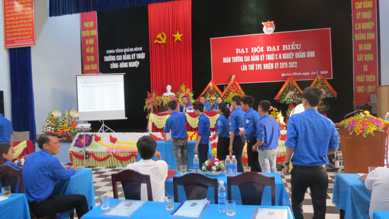 ĐẠI HỘI ĐẠI BIỂU ĐOÀN TNCS HỒ CHÍ MINH LẦN THỨ XVII, NHIỆM KỲ 2019 - 2022