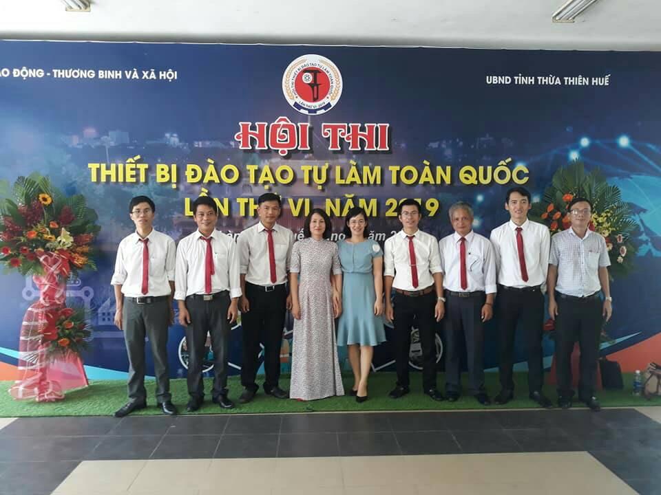 Trường CĐKT Công - Nông Nghiệp tham dự Hội thi thiết bị đào tạo tự làm lần thứ VI - năm 2019