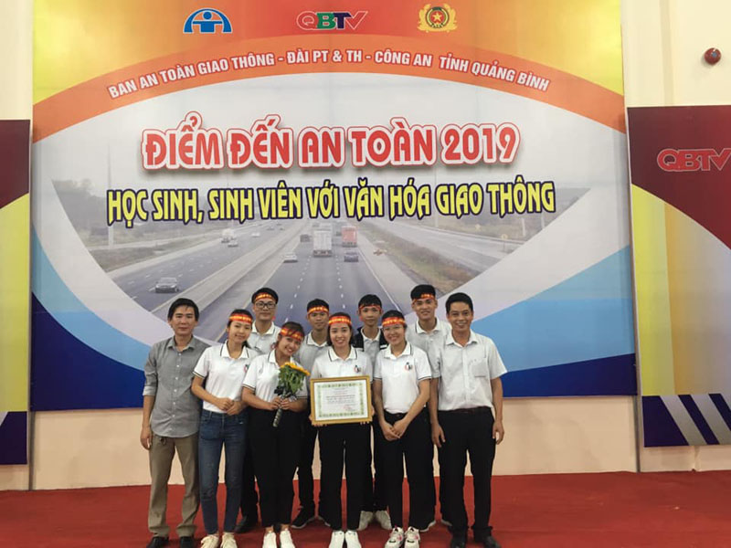 Trường Cao đẳng Kỹ thuật Công - Nông Nghiệp tham dự Cuộc thi Điểm đến An toàn năm 2019 "Học sinh - sinh viên với văn hoá giao thông"
