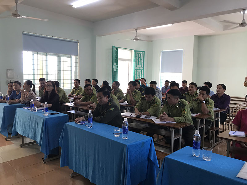 Khai giảng lớp Bồi dưỡng nghiệp vụ quảng lý nhà nước ngạch Kiểm lâm viên năm 2020
