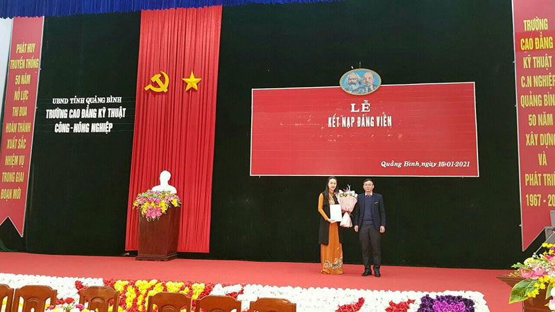 Lễ Kết nạp đảng viên năm 2021
