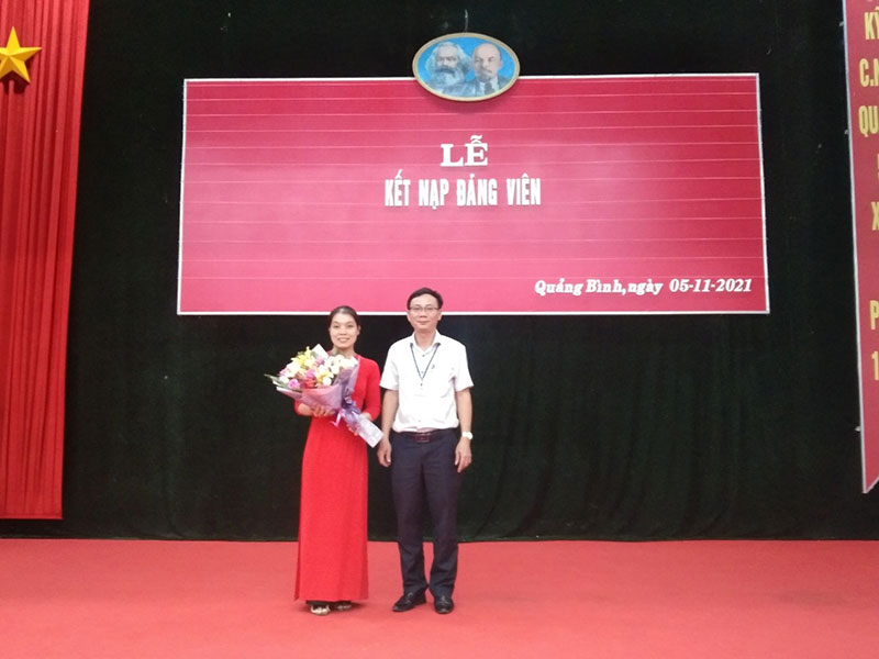 Lễ kết nạp đảng viên năm 2021