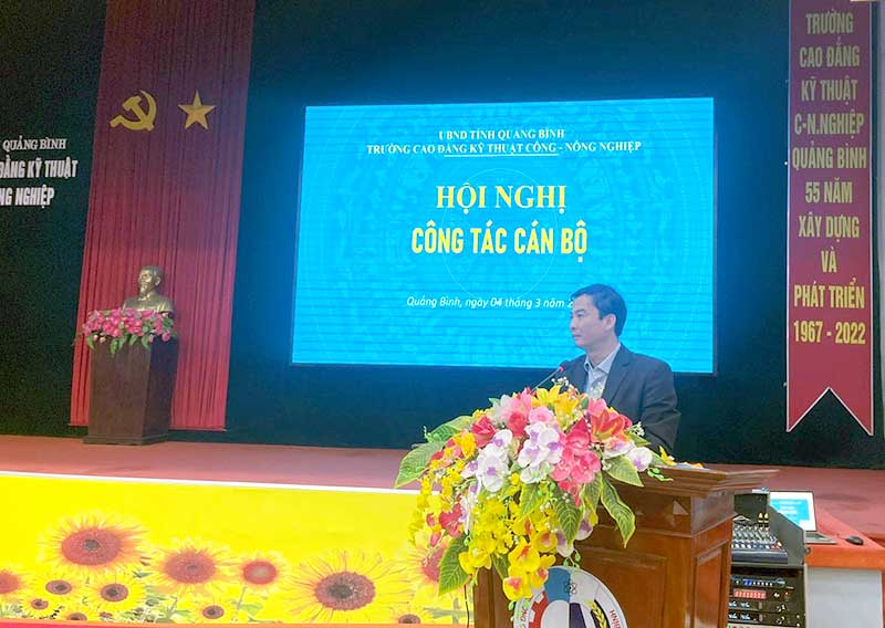 Hội nghị công tác cán bộ