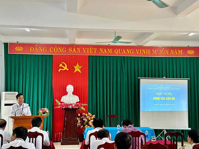 Hội nghị công tác cán bộ