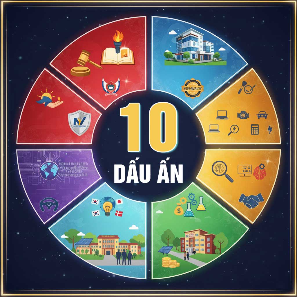 10 DẤU ẤN NỔI BẬT CỦA TRƯỜNG CAO ĐẲNG KỸ THUẬT CÔNG - NÔNG NGHIỆP QUẢNG TRỊ NĂM 2025